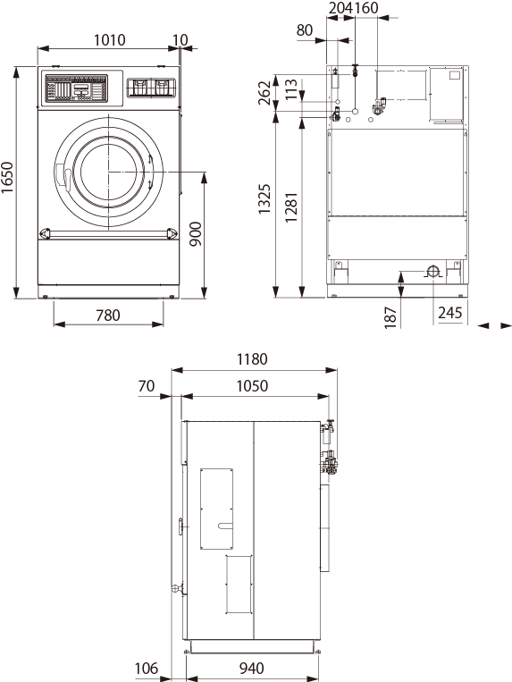 Cleaners/extractors WI Series WI-181