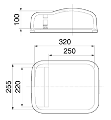 台式型真空包装机 标准型 V-280A