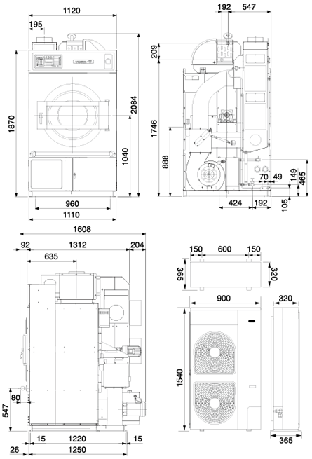 高回収乾燥機 HRD-301S