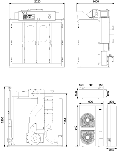 高回収静止型乾燥仕上機 QDF-301R