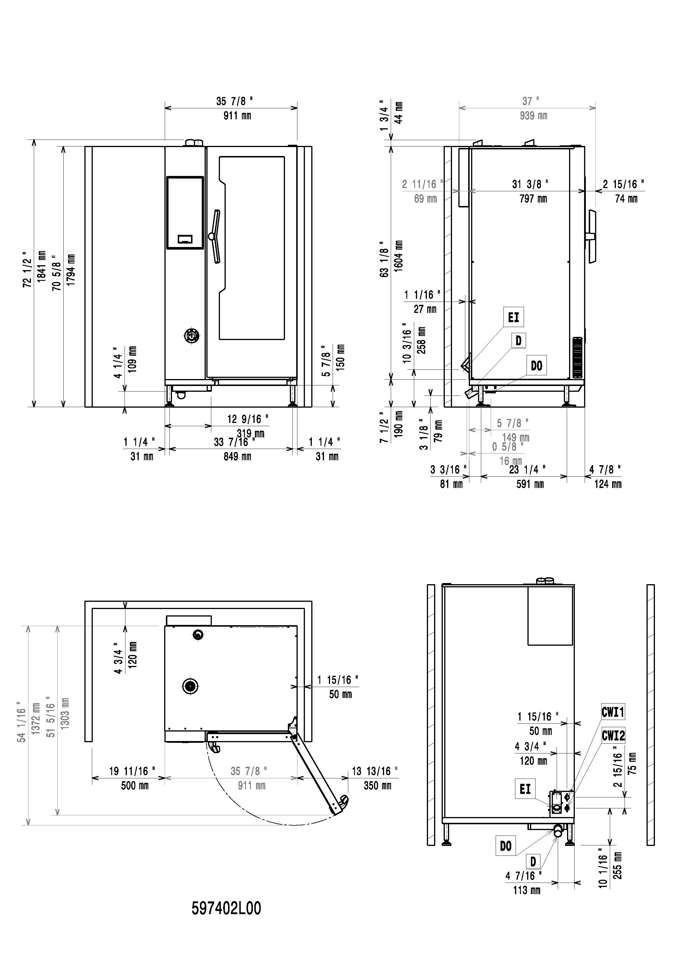スチームコンベクションオーブン 