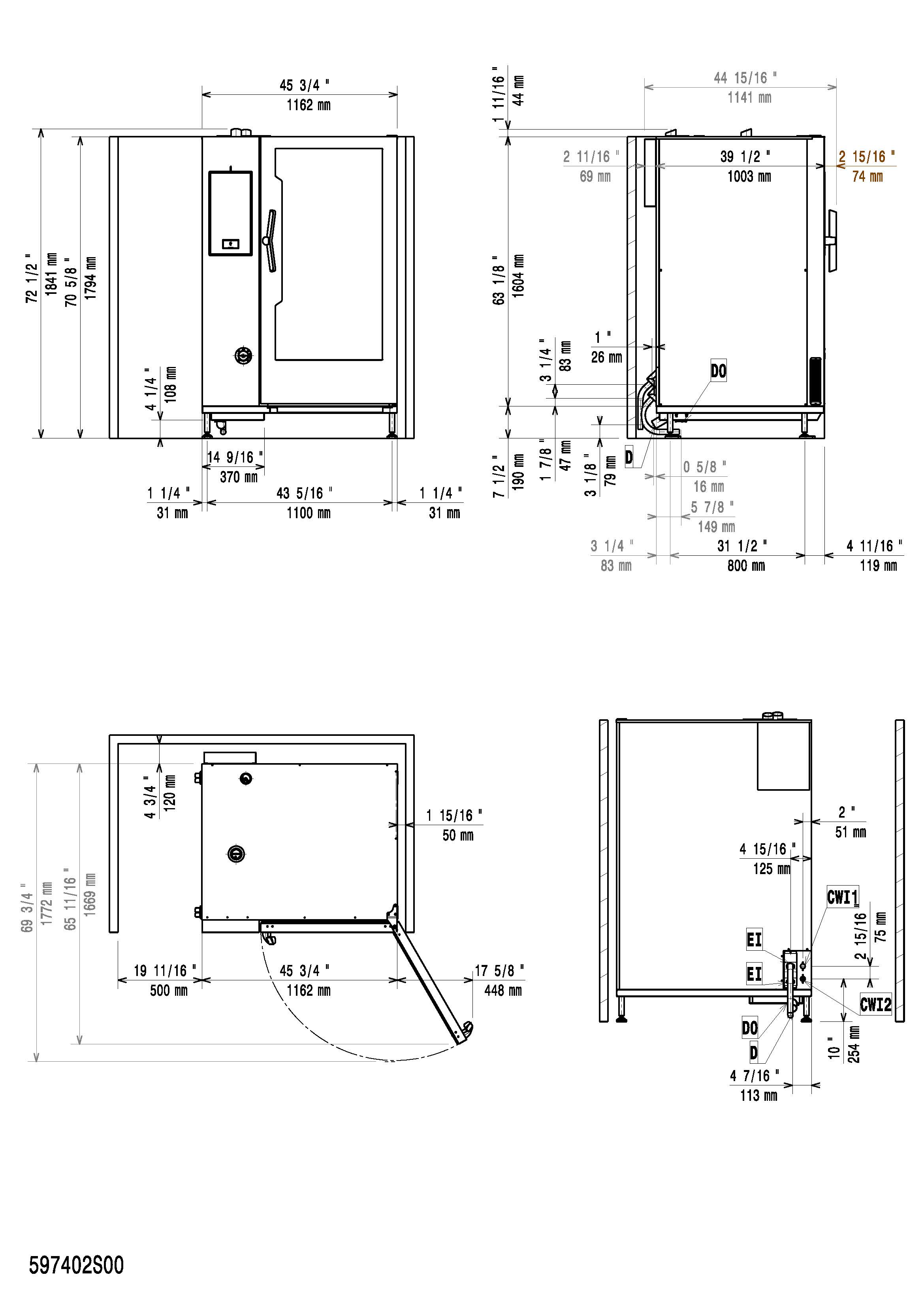 スチームコンベクションオーブン 
