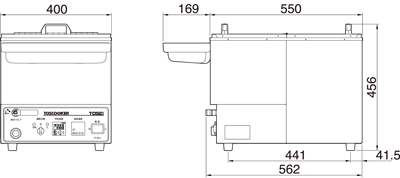 真空調理用加熱調理器 トスクッカー TT-351