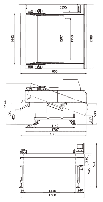 据置型(ベルトコンベア式) V-4100BH