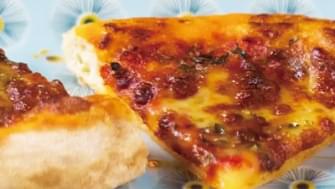 業務用グリラー（スピーデライト）で調理可能なピザ